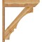 Ekena Millwork Balboa Slat Rough Sawn Outlooker, Western Red Cedar, 8"W x 34"D x 38"H OUT08X34X38BOA06RWR - alternate 2